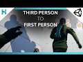 How to switch between Third Person and First Person Camera System in Unity like GTA V