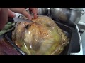 Курица в рукаве с овощами, Chicken in the sleeve with vegetables