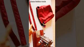 a new design zipper handbag cutting and stitching at homeShort fristshortvido