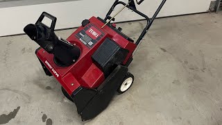 Why won’t my toro CCR 3000/ CCR 2000 start? Snowblower repair!