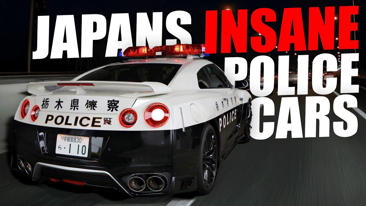 How Japan's Police Ended Up With A CarGuy's Dream Garage - YouTube