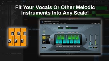 How To Use Pitch Correction (Logic Pro X) | Setting The Scale That You Want Your Voice To Follow