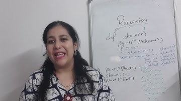 Recursion in Python, CBSE Class XII C.S. 2020-21