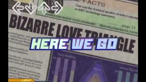 Dance Dance Revolution Extreme (PS2) Bizarre Love Triangle