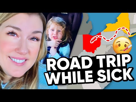 Surviving A 12 Hour Road Trip With A Sick Toddler!