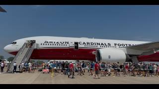 AirVenture 2026: Arizona Cardinals Boeing 777 Tour