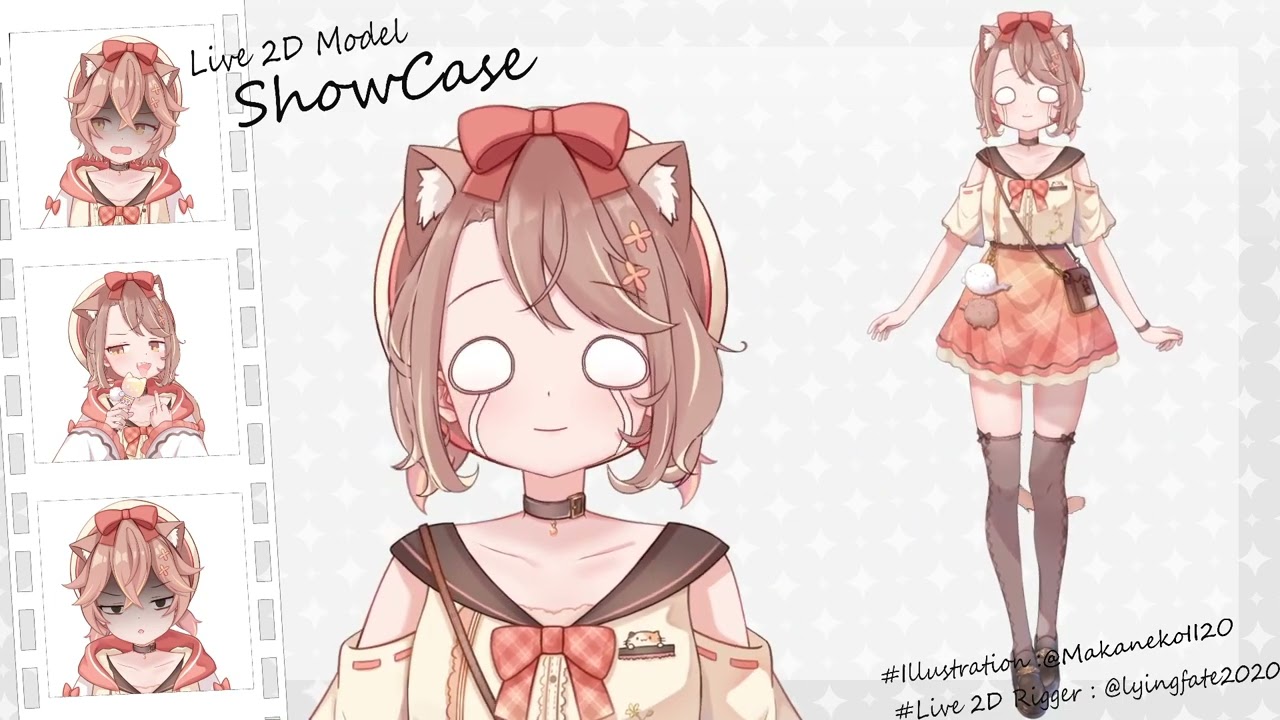 【Live2DShowcase】杏仁ミル【TWvtuber】
