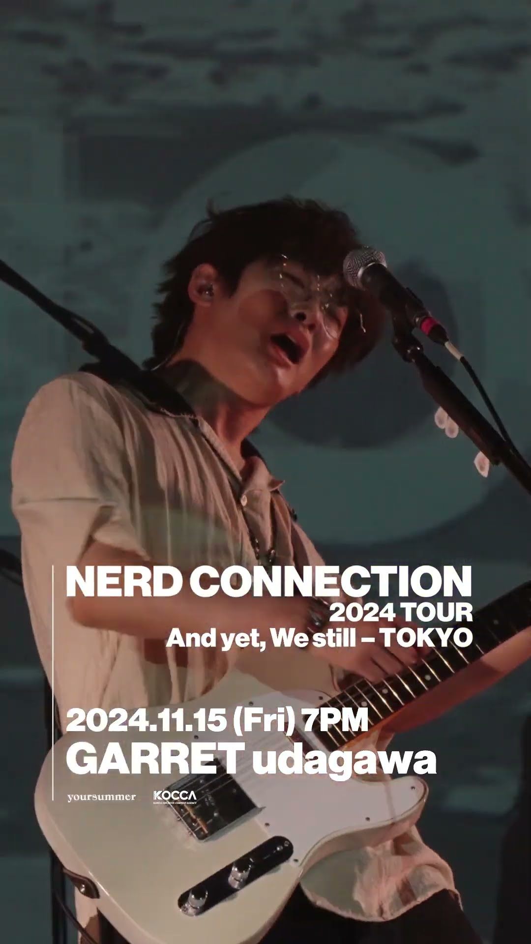 NERD CONNECTION 2024 TOUR : And yet, We still - TOKYO #nerdconnection #shorts #TOKYO #GARRETugadawa