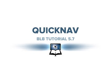 BLB Tutorial 5.7 - Quicknav