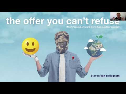 Webinar Steven Van Belleghem: The offer you can&rsquo;t refuse