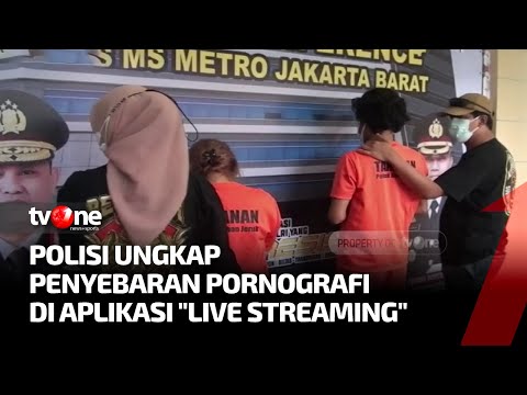 Polisi Berhasil Tangkap Pelaku 'Live Streaming' Pornografi di Aplikasi | AKIM tvOne