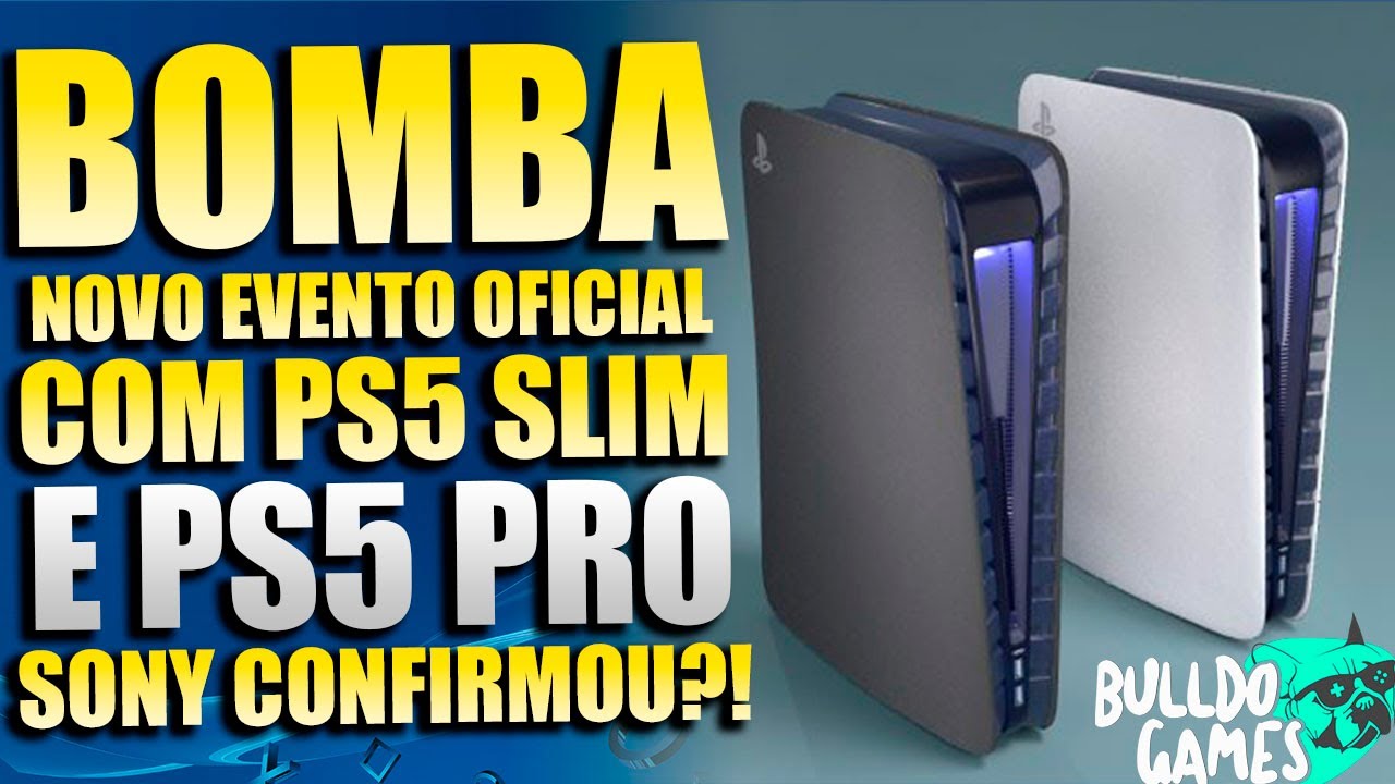 BOMBA! Vazou NOVO PLAYSTATION SHOWCASE 2 AGORA! Com PS5 Slim e NOVOS  EXCLUSIVOS! 