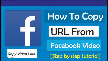 How To Copy URL From Facebook Video