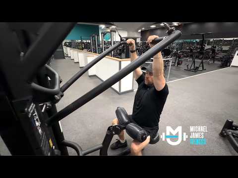 Diverging Lat Pulldown Machine | Build Back Width & Stronger Lats 💪 | Michael James Fitness