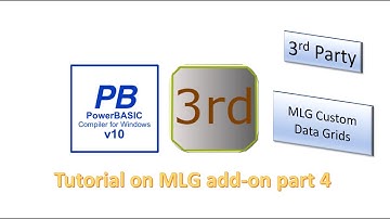 PowerBasic Windows compiler, 3rd Party Add-ons, MLG (My Little Grid) a custom grid control. Part 4