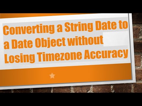 Converting a String