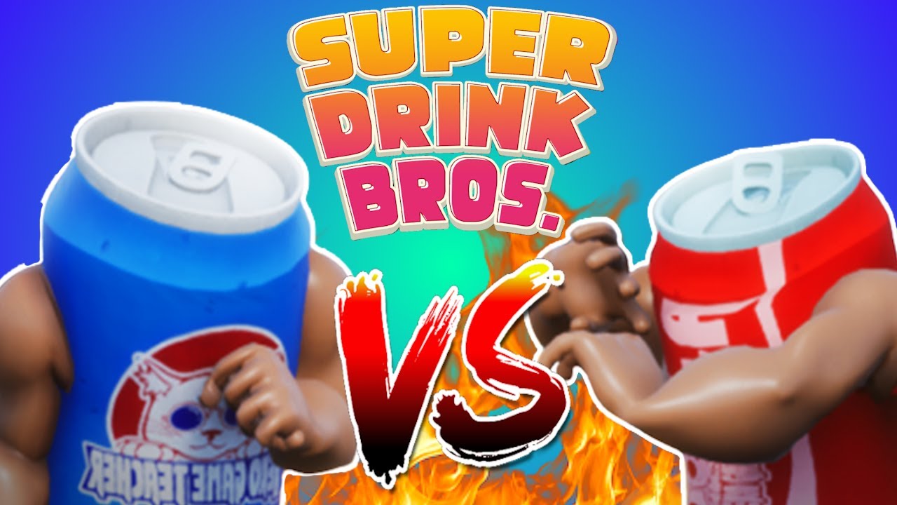 Pepsi vs Cola!!! | Super drink bros.