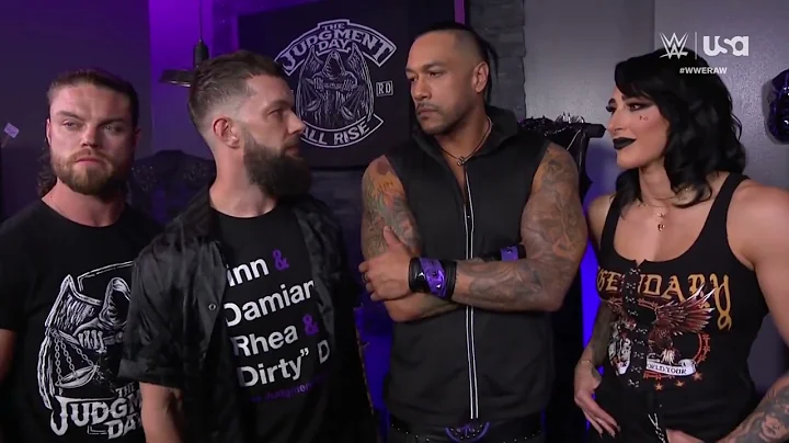 Andrade meets with The Judgment Day | WWE RAW 03/11/24