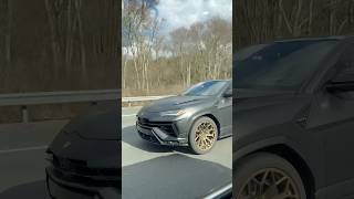 Lamborghini Urus Performante looks menacing on the streets.