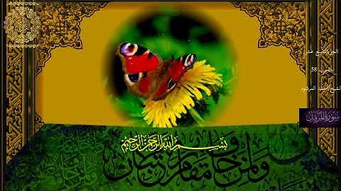 الحزب (58)'الجزئ (29)بصوت القارئ أحمد المرشود ترجمة إلى البرتغالية.سورة المدتر.سورة المرسلات