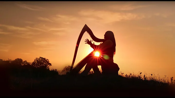 Alizbar /Relax Music / Celtic harp /   / Feather g...