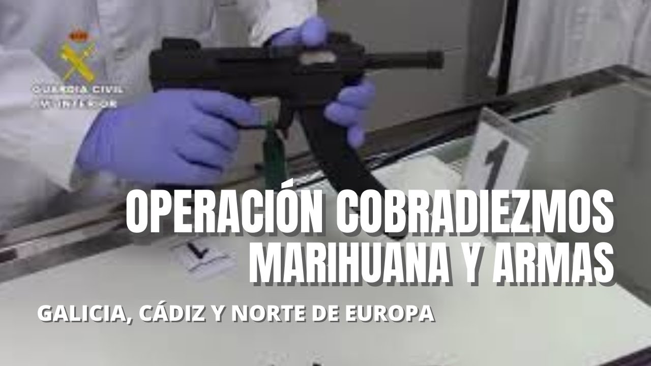 Operación Cobradiezmos. 23 detenidos por traficar marihuana de Cádiz a Galicia y al norte de Europa