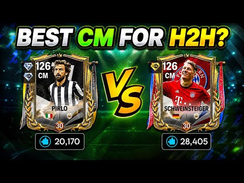 121 Pirlo vs 121 Schweinsteiger - Ultimate CM Comparison! | FC Mobile