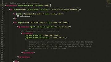 Playing With Recursive Ng-Template References In Angular 6.1.10