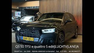 Audi Q5 50 TFSI e quattro S edit|LUCHTV|LANE|ACC|PANO|MATRIX