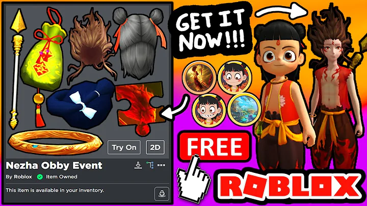 HOW TO GET EVERYTHING! FREE ITEMS! KID NEZHA ROBLOX EVENT! ALL BADGES & PRIZES EXPLAINED! - DayDayNews