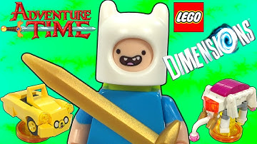LEGO Dimensions Adventure Time Finn Level Pack 71245 Unbox, Build Instructions & Review - BrickQueen