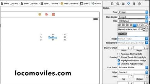 How to underline UILabel, UIButton text using Xcode interface builder