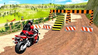Tricky Stunts : Mountain Bikers 3D - Gameplay Android free games screenshot 1