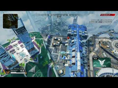 New Epic Skydive for Seer (Skate or Fly), In-game Video. [Apex Legends - Highlight - Jun.22]