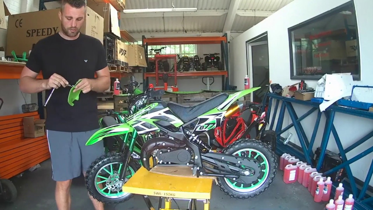 Building Your New Dirt Bike - YouTube
