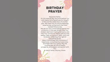 Doa Ulang Tahun | Semoga Berkah menyertaimu