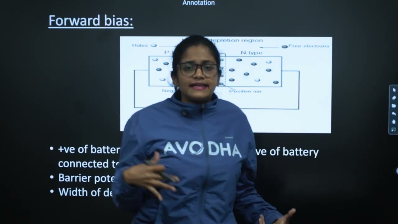 +2Physics |Chap14: Semiconductors & Devices🔋p-n Junction| Biasing & Rectifiers|🎓Avodha Free Learning