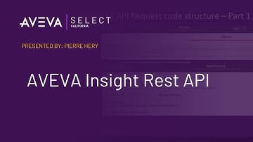 AVEVA Insight Rest API