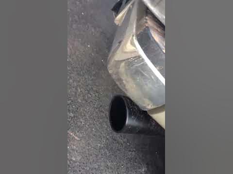 6.4 powerstroke deleted, tuned start up exhaust - YouTube