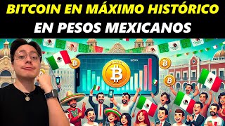 ¡NUEVO MÁXIMO HISTORICO DE BITCOIN EN PESOS MEXICANOS! AHORRA BTC ANTES DE ELECCIONES EN EU PSQS#22
