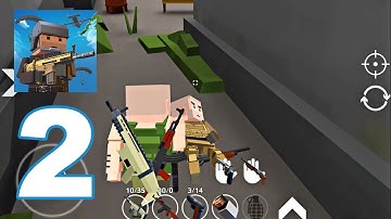 URB: Last Pixels Battle - Gameplay Walkthrough Part 2 - Crazy War (Android Games)