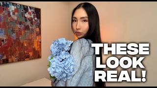 Real Touch Faux Hydrangeas Home Decor Review