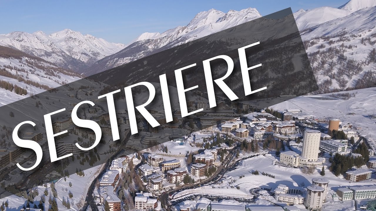 VIALATTEA - SESTRIERE in Inverno, dall’alto del drone | Drone DJI MAVIC PRO PLATINUM