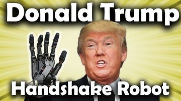 Donald Trump Handshake Robot