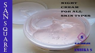 Night cream /Flax seed gel making Tamil