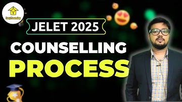 JELET 2025 COUNSELLING PROCESS | BY EASY2LEARNING