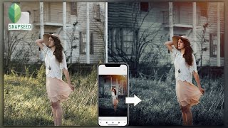 تعديل خرافي واضافة تون على الصورة باستخدام برنامج Snapseed | تعديل الصور على الموبايل