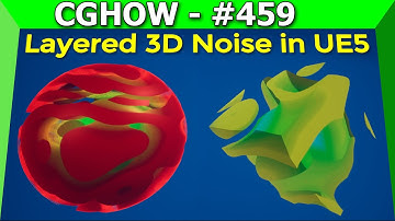 Layered 3D Noise in UE5 Niagara and Material Tutorial | Download Files