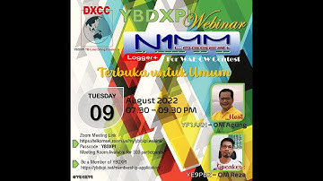 YBDXPI Webinar : N1MM Logger+ For WAE CW Contest