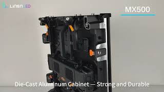 MX500 LED Display Cabinet | Lightweight, Seamless & Fast Installation